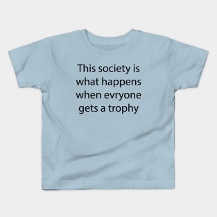 Society and trophies Kids T-Shirt